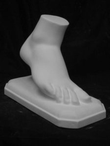 メディチのヴィーナスの足　石膏