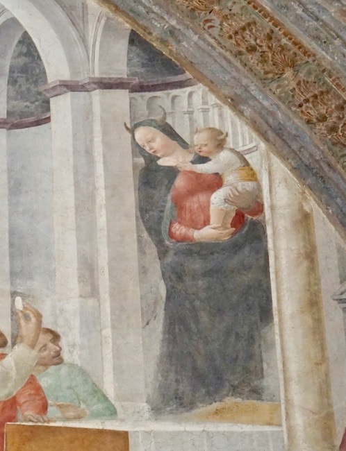 ミラノ　ツノの聖母子
