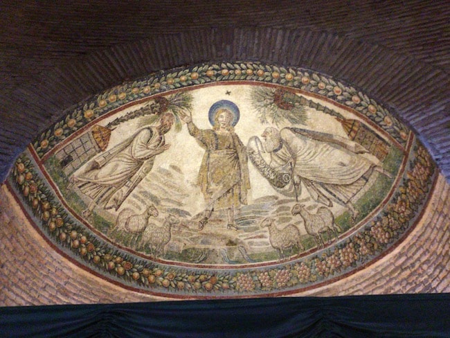 聖コスタンツァの霊廟　モザイク