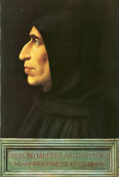 サヴォナローラ　肖像画